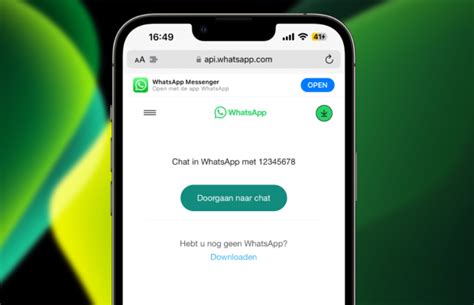 Bericht sturen op WhatsApp zonder opslaan contact –。